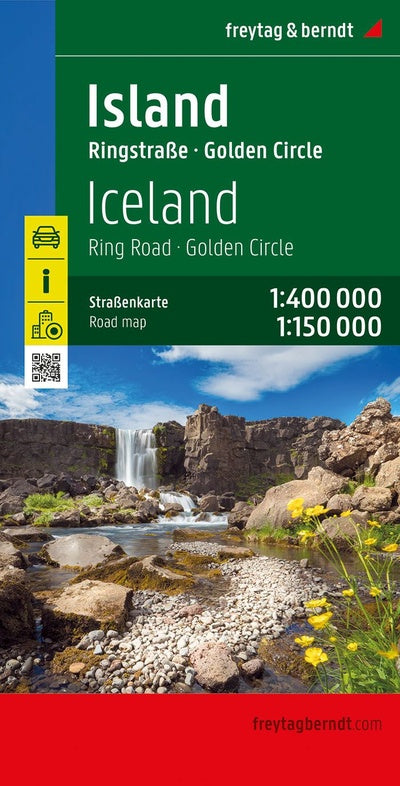 Tourist map Iceland-Iceland 1:400,000