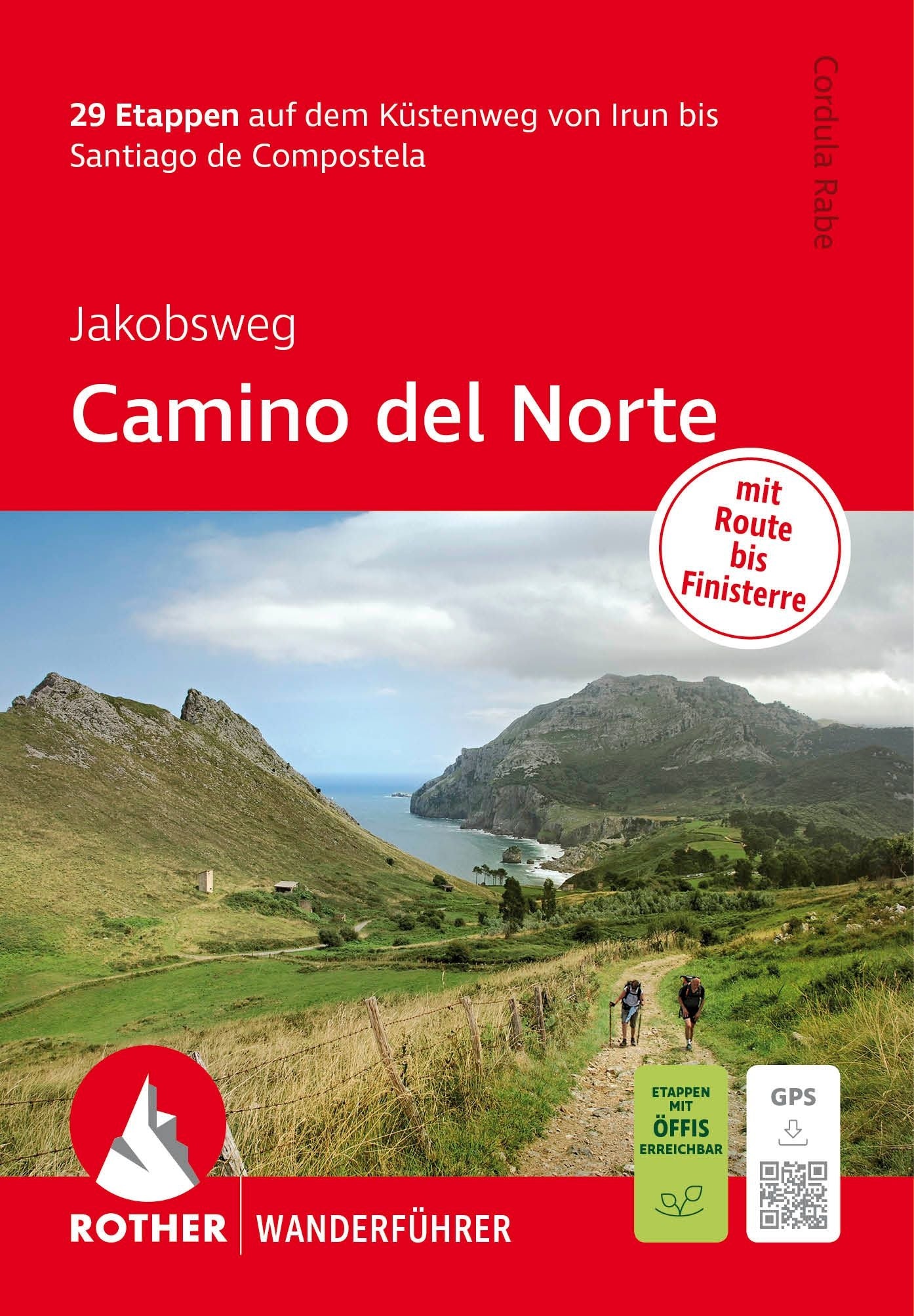 Rother Wanderführer Jakobsweg - Camino del Norte 29 Etappen (8.A 2026)