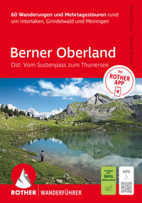 Rother Wanderführer Berner Oberland Ost 60 Touren (11.A 2026)