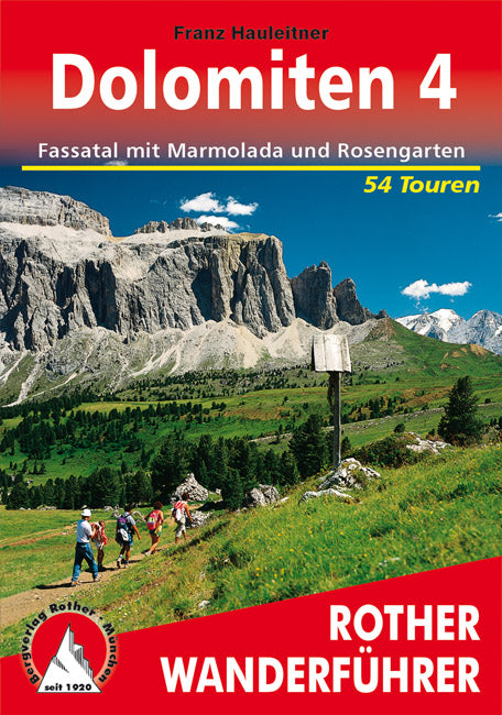 Rother WanderfÃ¼hrer Dolomiten 4 - Fassatal