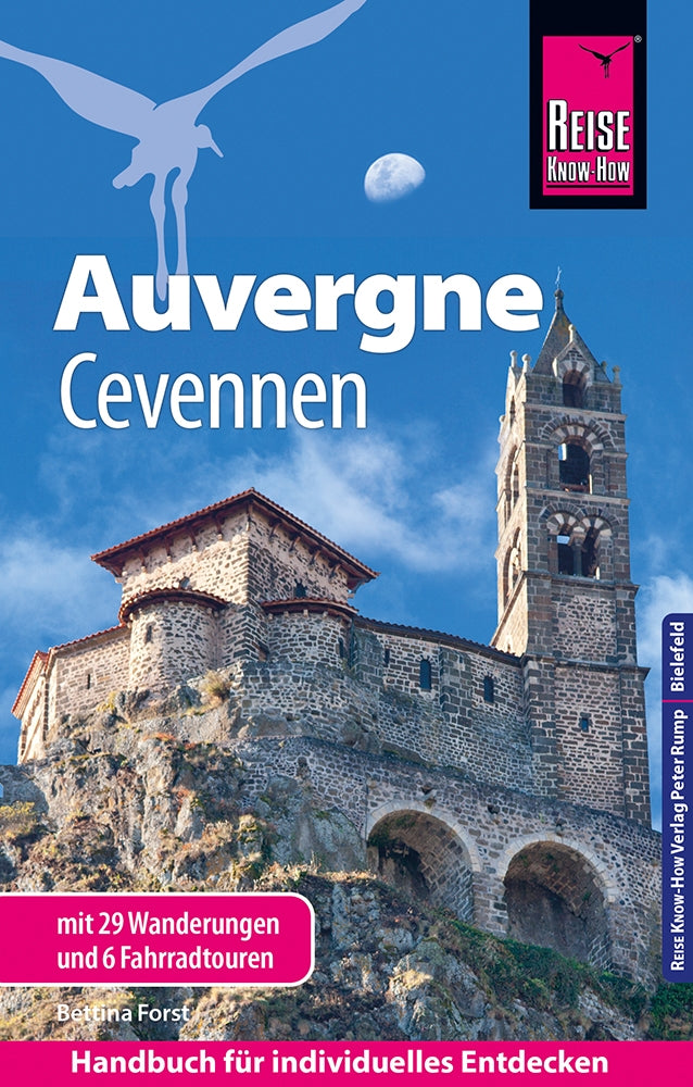 Travel guide RKH Auvergne / Cevennes 7th edition 2020