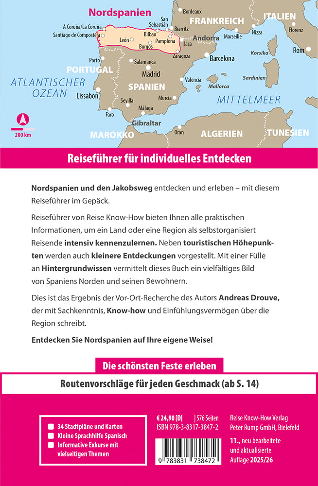 RKH Nordspanien mit Jakobsweg 11.A 2025