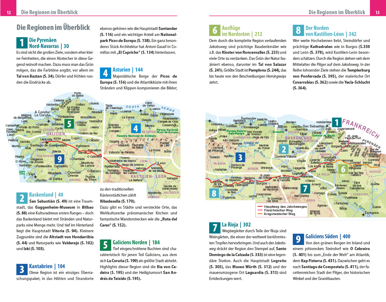 RKH Nordspanien mit Jakobsweg 11.A 2025