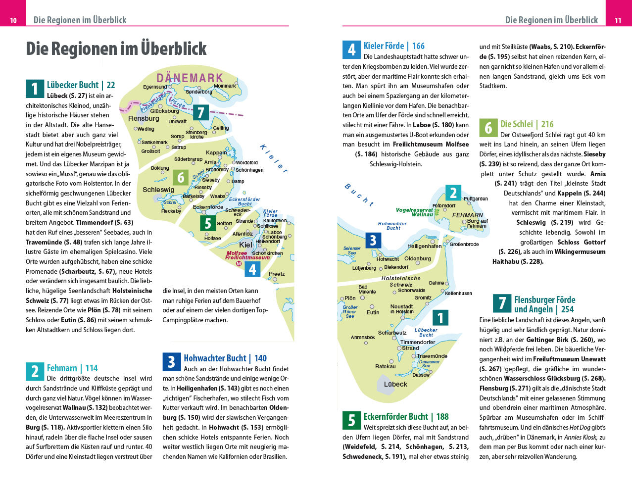 Reisgids Ostseeküste Schleswig-Holstein 14.A 2024