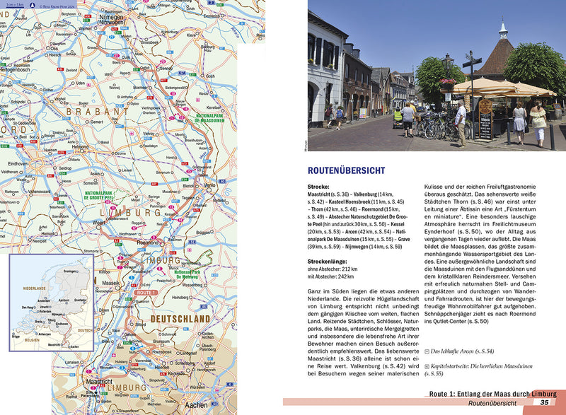 Campergids Wohnmobil -Tourguide Niederlande 3.A 2024