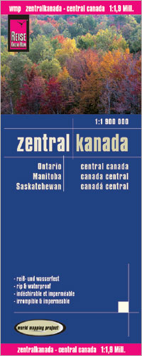 Road map Central Canada/Central Canada 1:1.9m. 1.A 2009