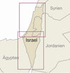 Road map Israel - Palestine 1:250 000 (11.A 2018)