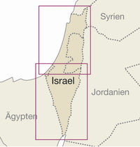 Wegenkaart Israel - Palestine 1:250 000 (11.A 2018)
