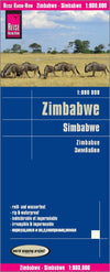 Wegenkaart Simbabwe 1:800.000  3.A 2019