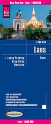 Wegenkaart Laos 1:600.000  7.A 2017