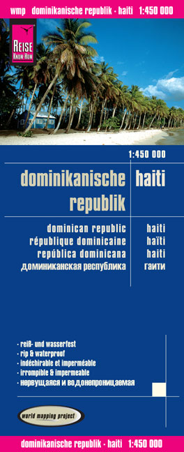Road map Dominican Republic &amp; Haiti 1:450T 3.A 2015