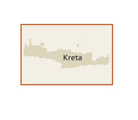 Wegenkaart Crete/Kreta 1:140.000