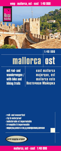 Map Mallorca East 1:40,000 3.A 2015