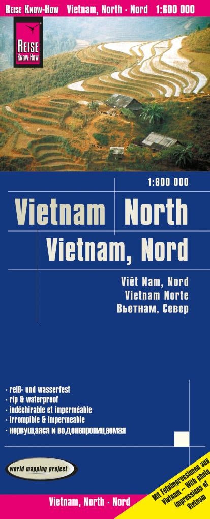 Landkaart Vietnam - North/Nord 1:600.000 8.A 2020