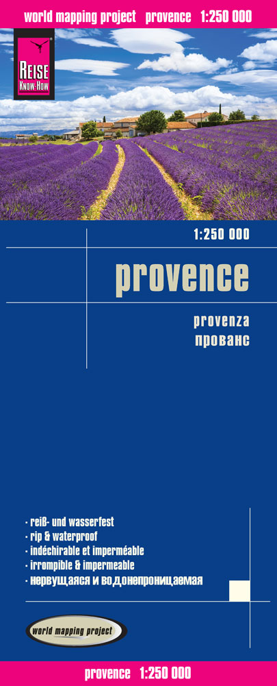 Wegenkaart Provence 1:250.000 1.A 2015