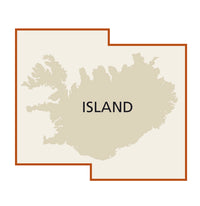 Map Iceland/Island 1:425,000 15.A 2022