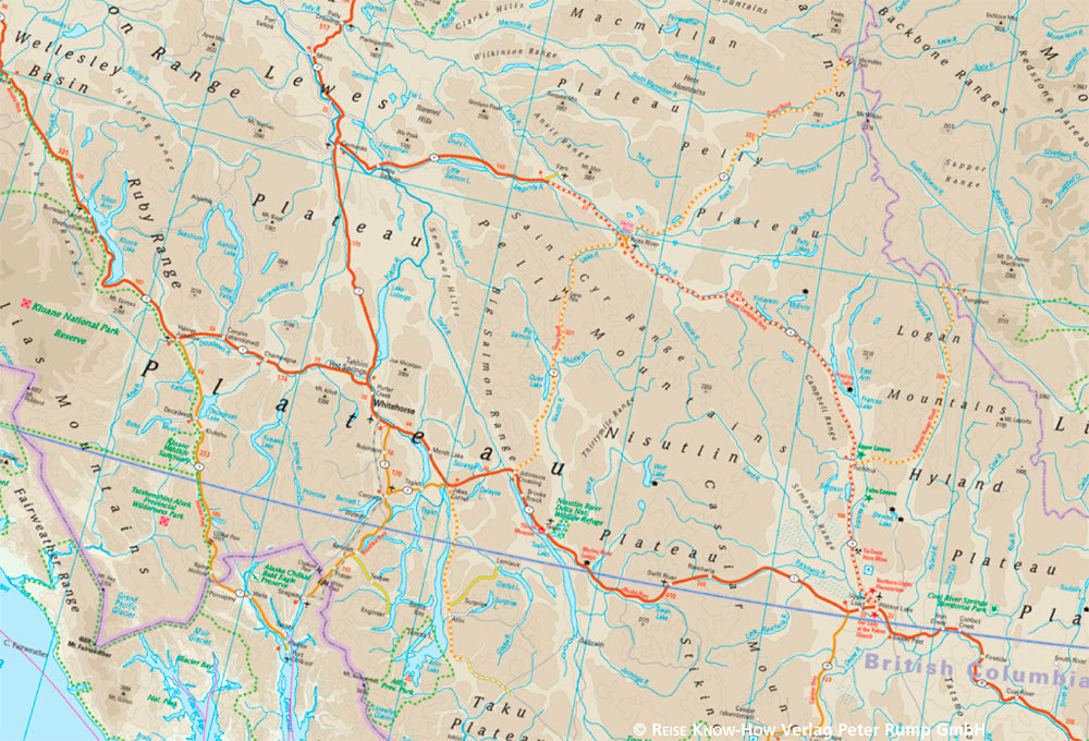 Wegenkaart Canada West 1:1,9m 8.A 2019