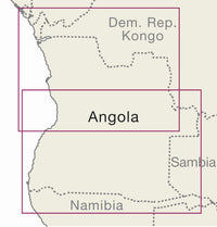 Map of Angola 1:1.4m 2.A 2016