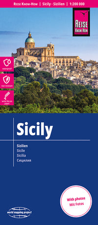 Map of Sicily | Sizilien 1:200,000 5.A 2018