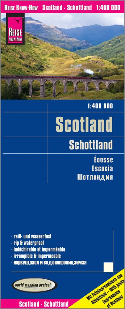 Map Scotland-Schottland 1:400,000 5.A 2020