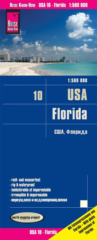 Map USA-10 Florida 1:500,000 4.A 2019
