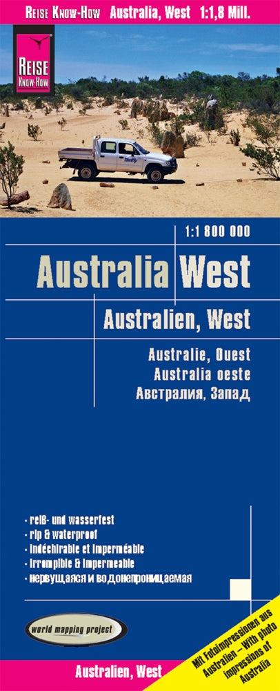 Landkaart Australia West 1:1 800.000  3.A 2019