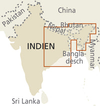 Road map Indische-Nordost/ Northeast India 1:1 300,000 3.A 2015