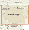 Landkaart Romania/Moldova 1:600.000  10.A 2022