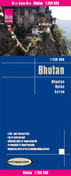 Road map Bhutan 1:250,000 2.A 2019