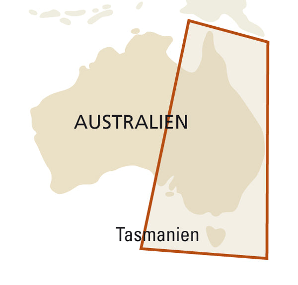 Landkaart Australia-East/Australien-Ost 1:1 800.000 9.A 2019