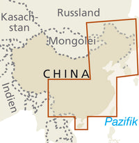 Map of China-East 1:2 700 000 4.A 2015