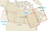 Wegenkaart Canada East 1:1.9 Mio  7.A 2023