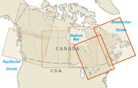 Wegenkaart Canada East 1:1.9 Mio  7.A 2023