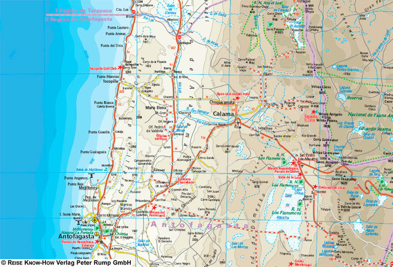 Landkaart Chile-Chili 1:1 600.000 11.A 2020