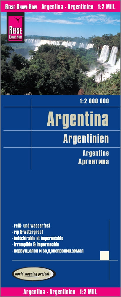 Road map Argentina | Argentina 1:2m 10.A 2018