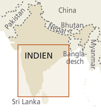 Landkaart India - South/Indien SÃ¼d 1:1 200 000 9.A 2018