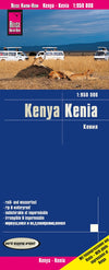 Wegenkaart Kenya 1:950.000  6.A 2020