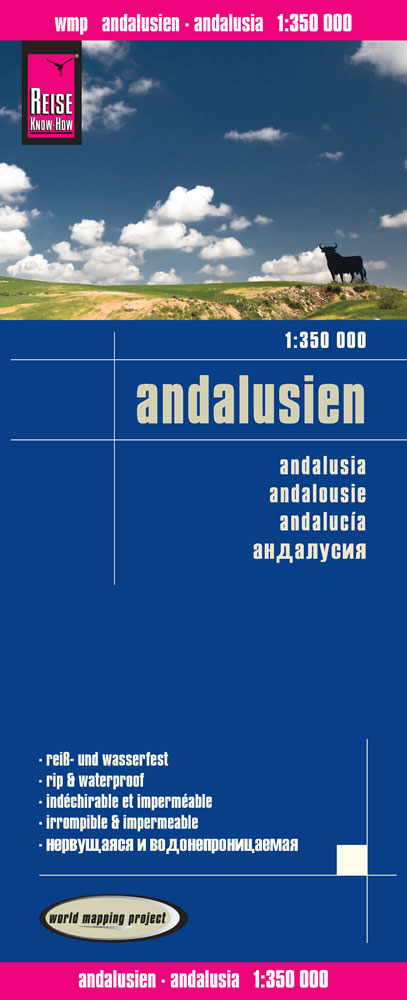 Map of Andalusia-Andalusia 1:350,000 3.A 2016