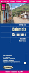 Road map Columbia - Kolumbien 1:1 400,000 6.A 2018