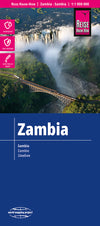 Landkaart Sambia 1:1.000.000  4.A 2024