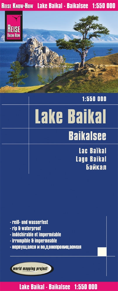 LK Lake Baikal / Baikalsee 1:550.000 4.A 2019