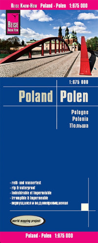 Road map Poland 1:850,000 4.A 2019