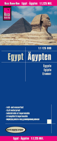 Wegenkaart Egypt | Ã„gypten 1:1 125.000 6.A 2018