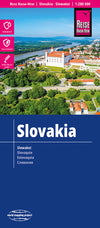 Road map Slovakia-Slowakei 1:280,000 3.A 2018