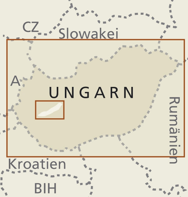 LK Ungarn-Hungary 1:380 000 2.A 2019