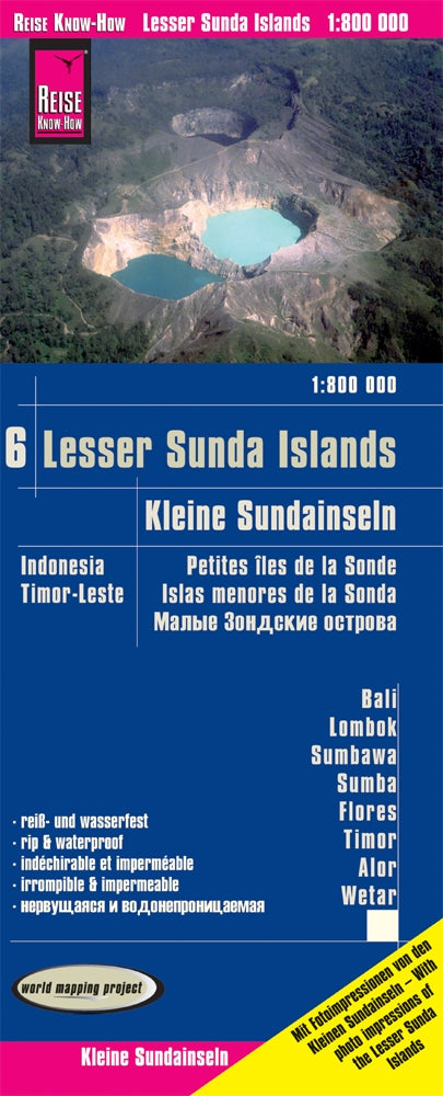 LK Indonesia 6: Lesser Sunda Islands-Inseln Nusa Tenggara 1:800 000  2.A 2019