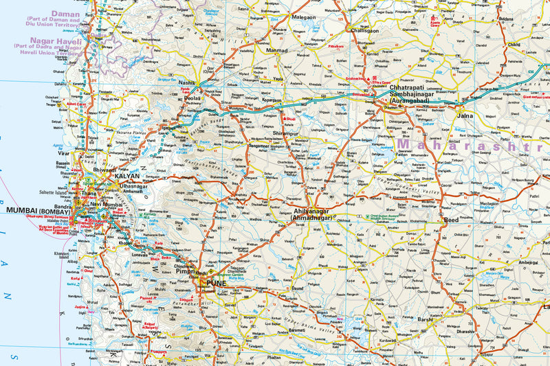 Landkaart India - South 1:1 200 000 10.A 2025