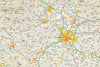 Landkaart Slovenia/Slowenien 1:185.000  7.A 2025