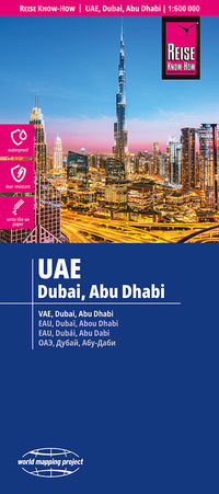 Wegenkaart LK UAE/V.A.E. met Dubai en Abu Dhabi 1:470 000/ 1.A 2026