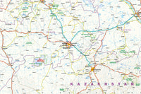 Landkaart Kasakhstan 1:2m